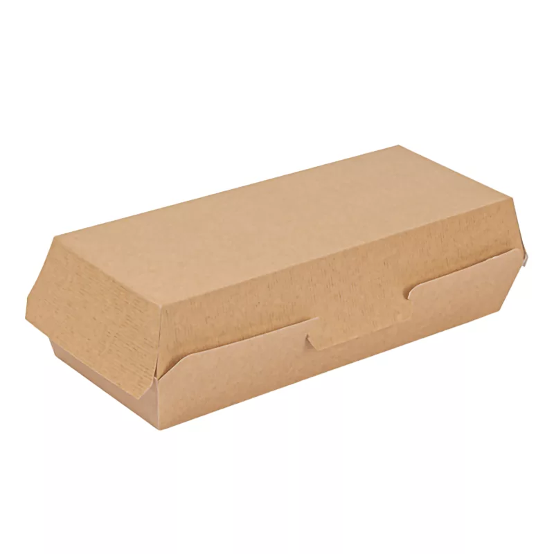 Boite hot dog carton 208 x 70 x 75 mm par 100