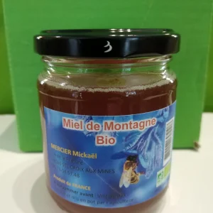 Miel de montagne bio 250g