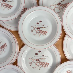 Service 14 assiettes Arcopal champêtre