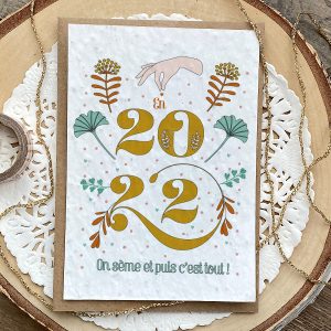 Carte à planter : En 2022, on sème et puis c’est tout