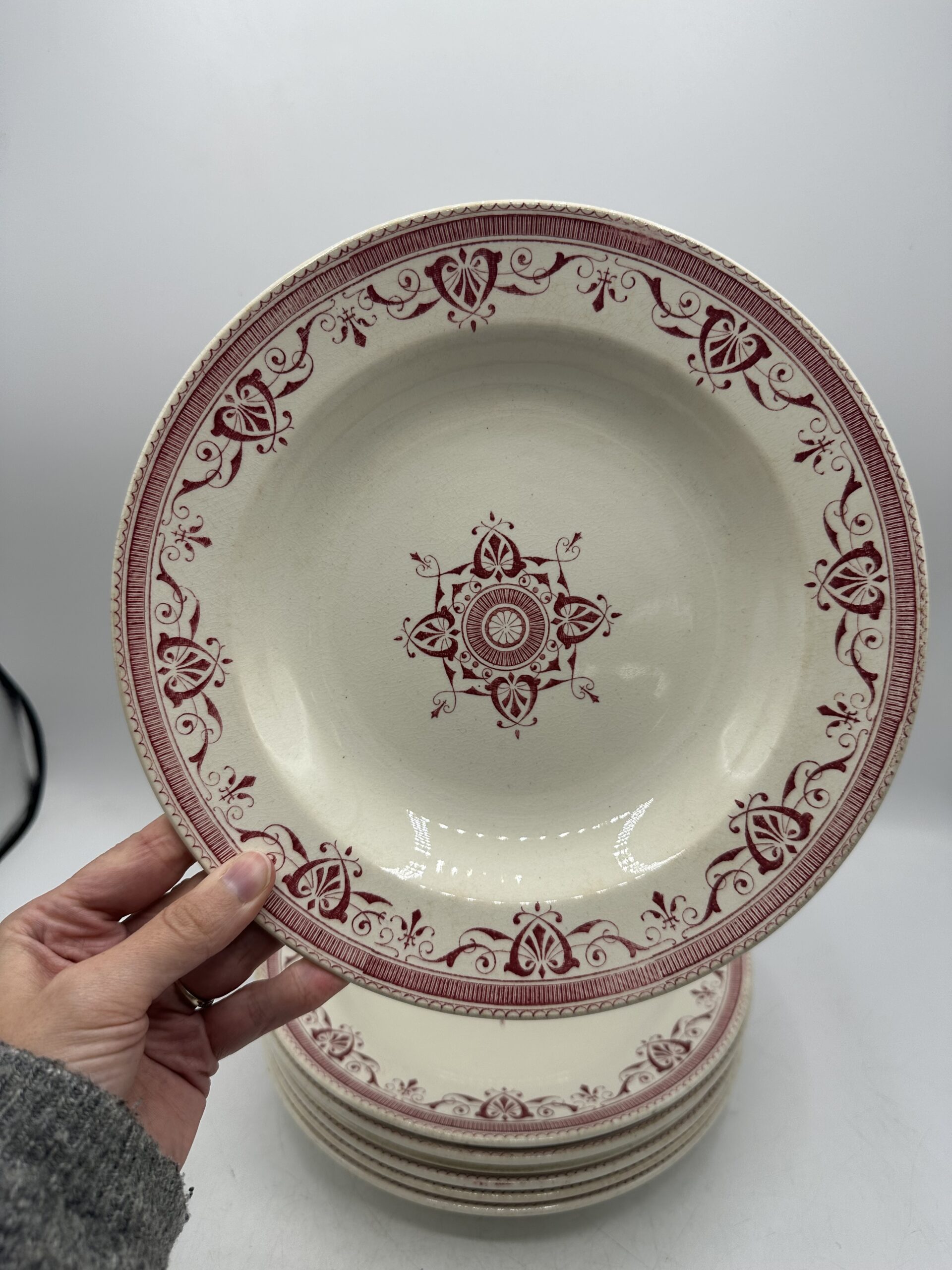 Assiettes Terre de fer Amiral – Image 4