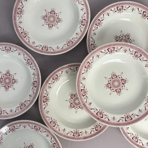 Assiettes Terre de fer Amiral