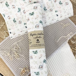 Mon papier cadeau de Noel ensemencé à planter – Lot de 5