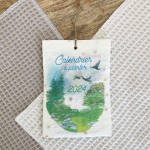 Calendrier ensemencé à planter 2024 Jardin – Format A6