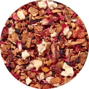 Infusion de fruits Rhubarbe pétillante