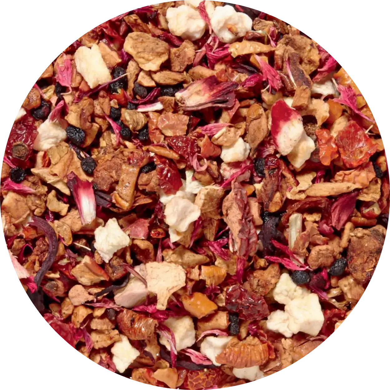 Infusion de fruits Rhubarbe pétillante