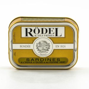 Sardines au poivre vert