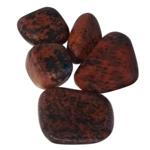 Pierre roulée Obsidienne Acajou