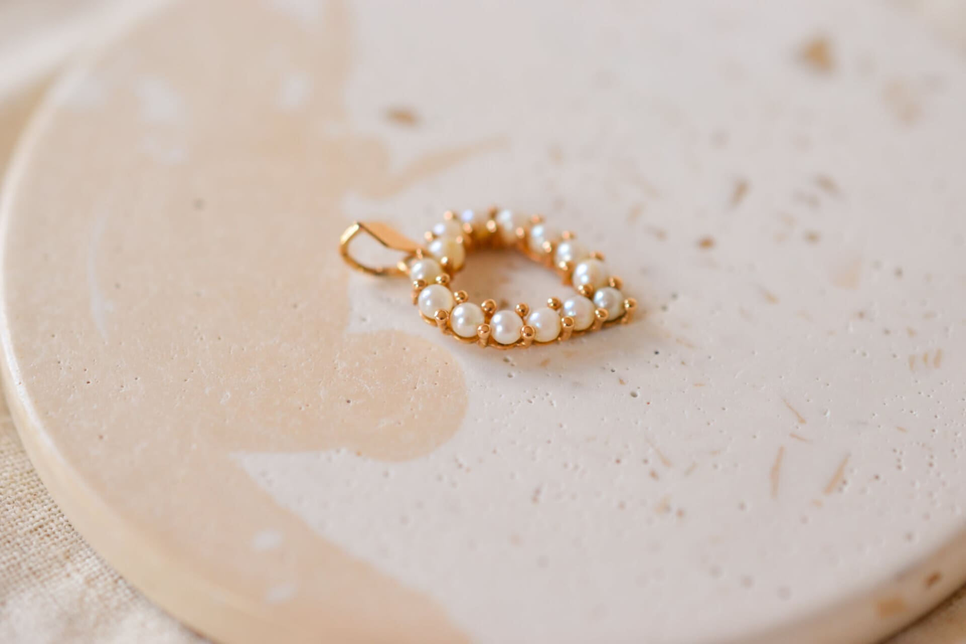 Pendentif coeur Perles – Image 2