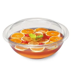 Saladier plastique cristal 4500ml par 6