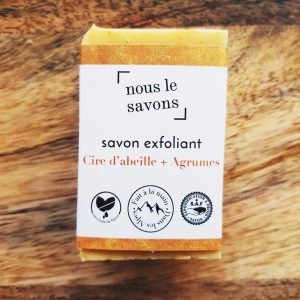 Savon exfoliant aux agrumes