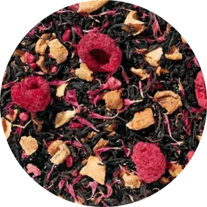 Thé noir Muffin aux Framboises