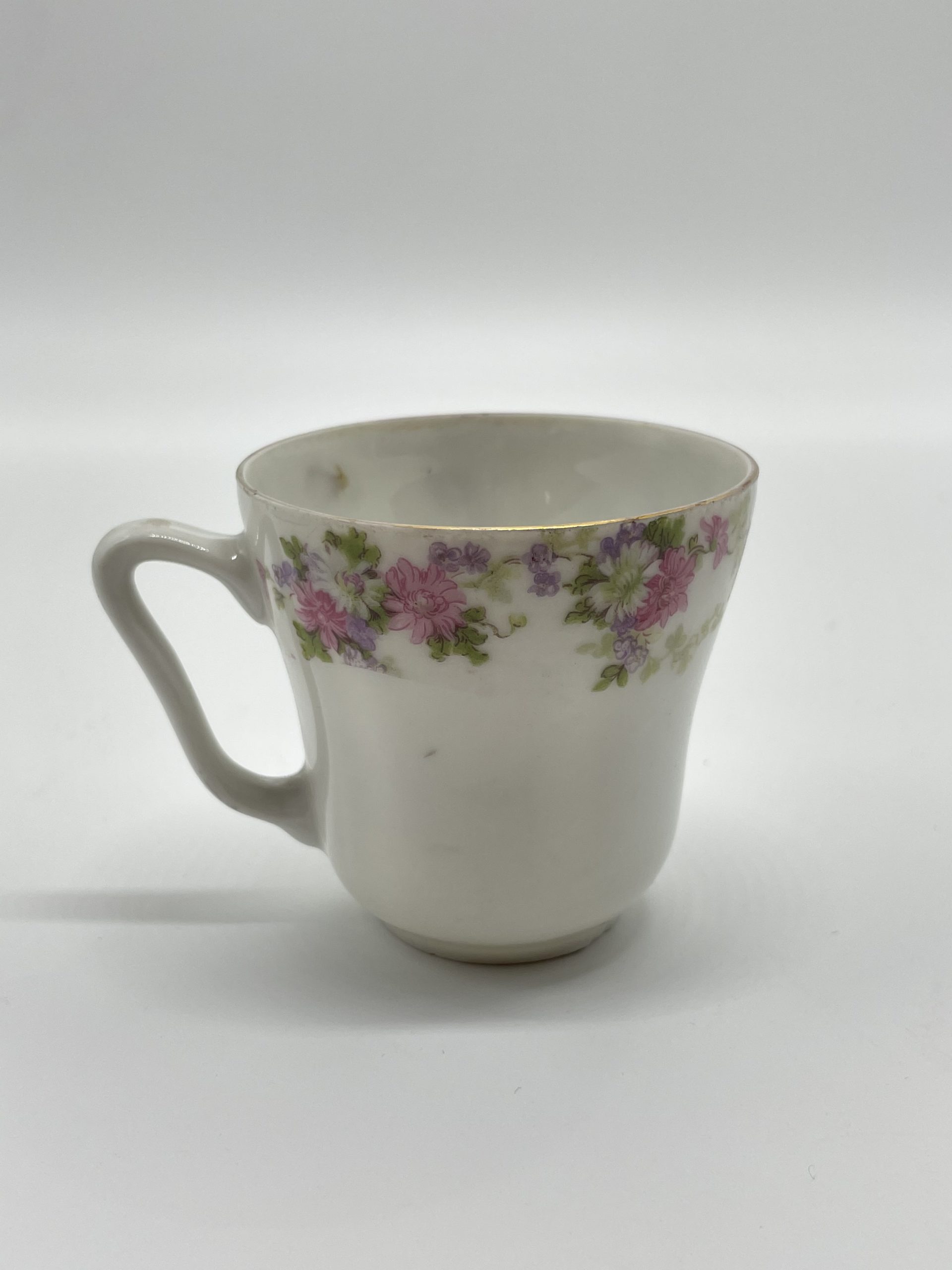 Tasses à café fleuries vintage – Image 3