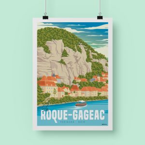 Affiche « La Roque-Gageac »