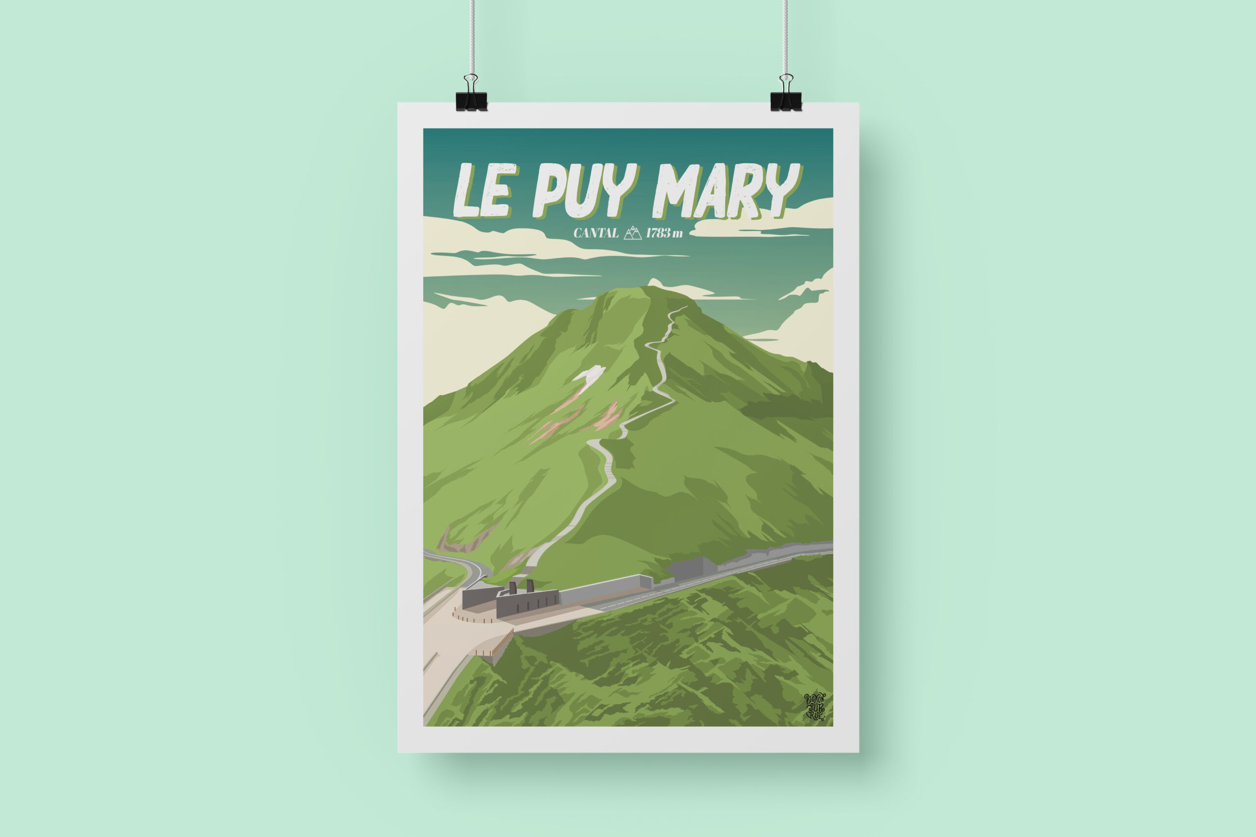 Affiche « Puy Mary »