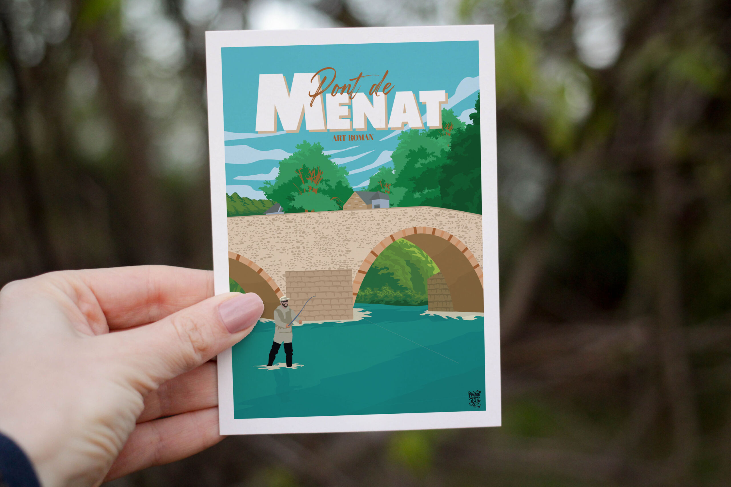Affiche « Pont de Menat » – Image 4