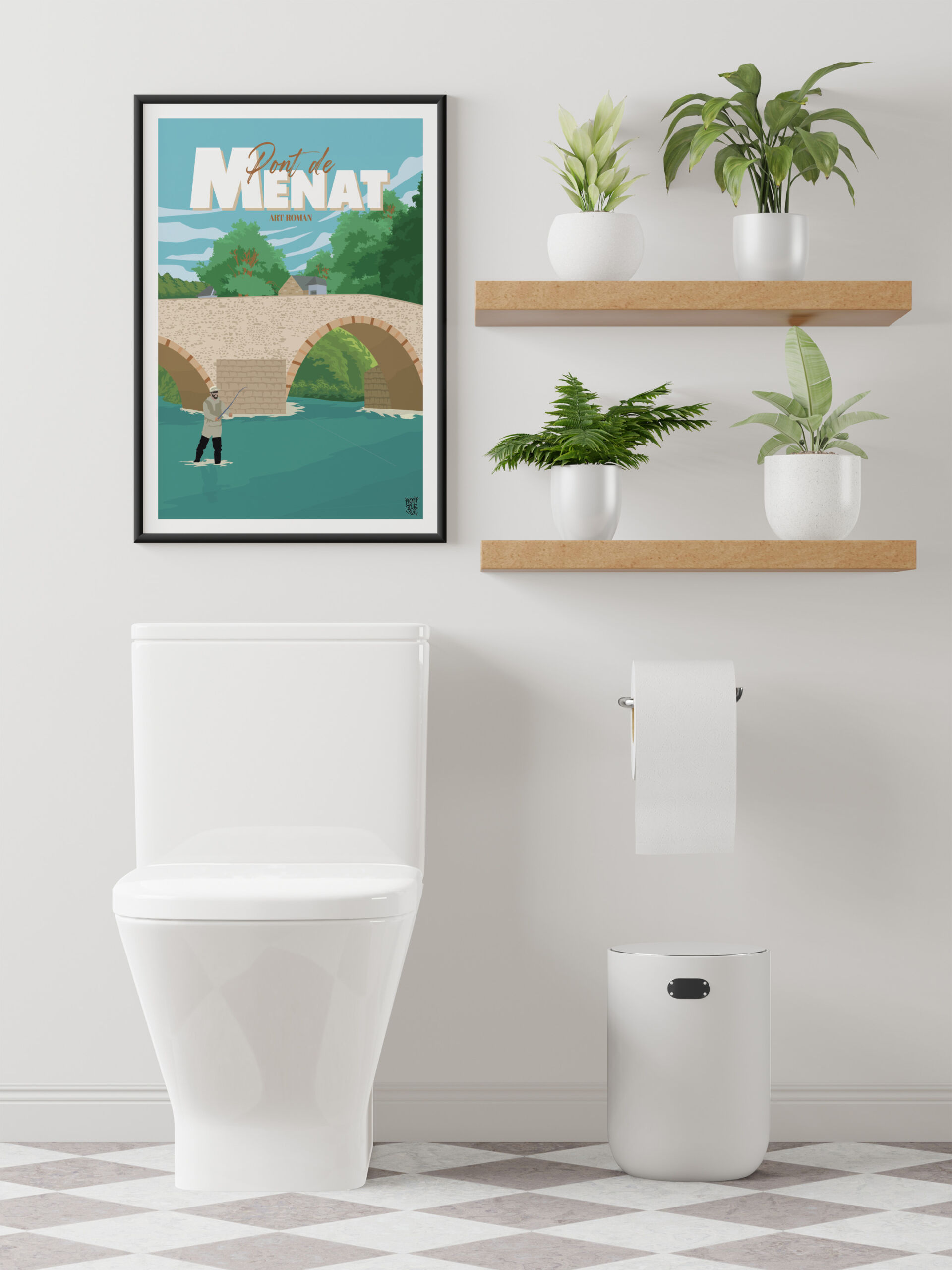 Affiche « Pont de Menat » – Image 3