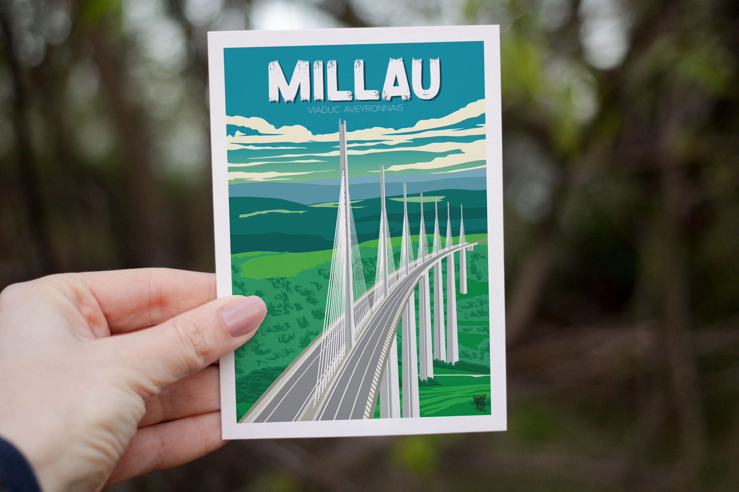 Affiche « Viaduc de Millau » – Image 4