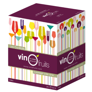 BIB 10 Litres VINOFRUITS « Rosette » – Apéritif à base de vin Blanc 10 %