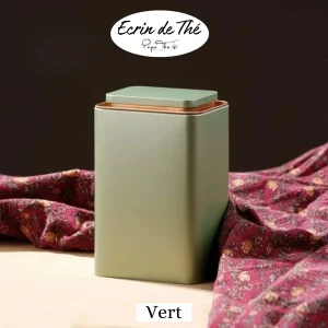 Boite à Thé Collection “Ecrin de Thé”: Vert