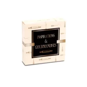 50 boites pâtissières carton colorées 23 x 5 cm Inspiration