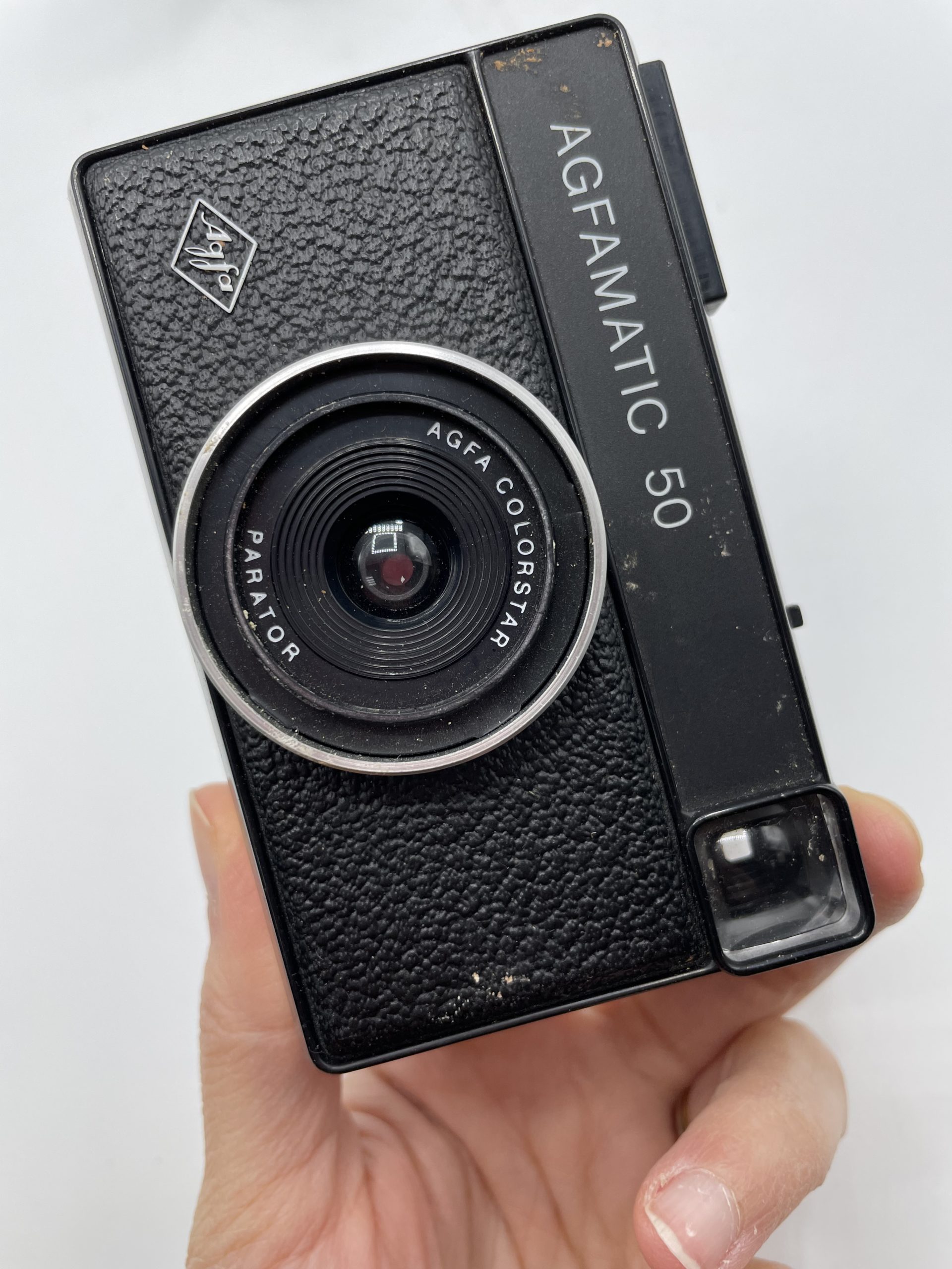 Boîtier appareil photo AGAF AGFAMATIC 50 avec objectif AGFA COLORSTAR PARATOR – Image 2