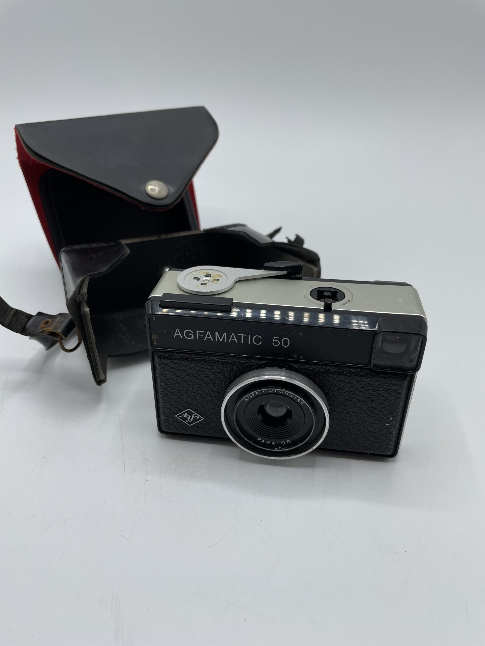 Boîtier appareil photo AGAF AGFAMATIC 50 avec objectif AGFA COLORSTAR PARATOR