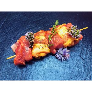 Brochette de porc de Fribourg