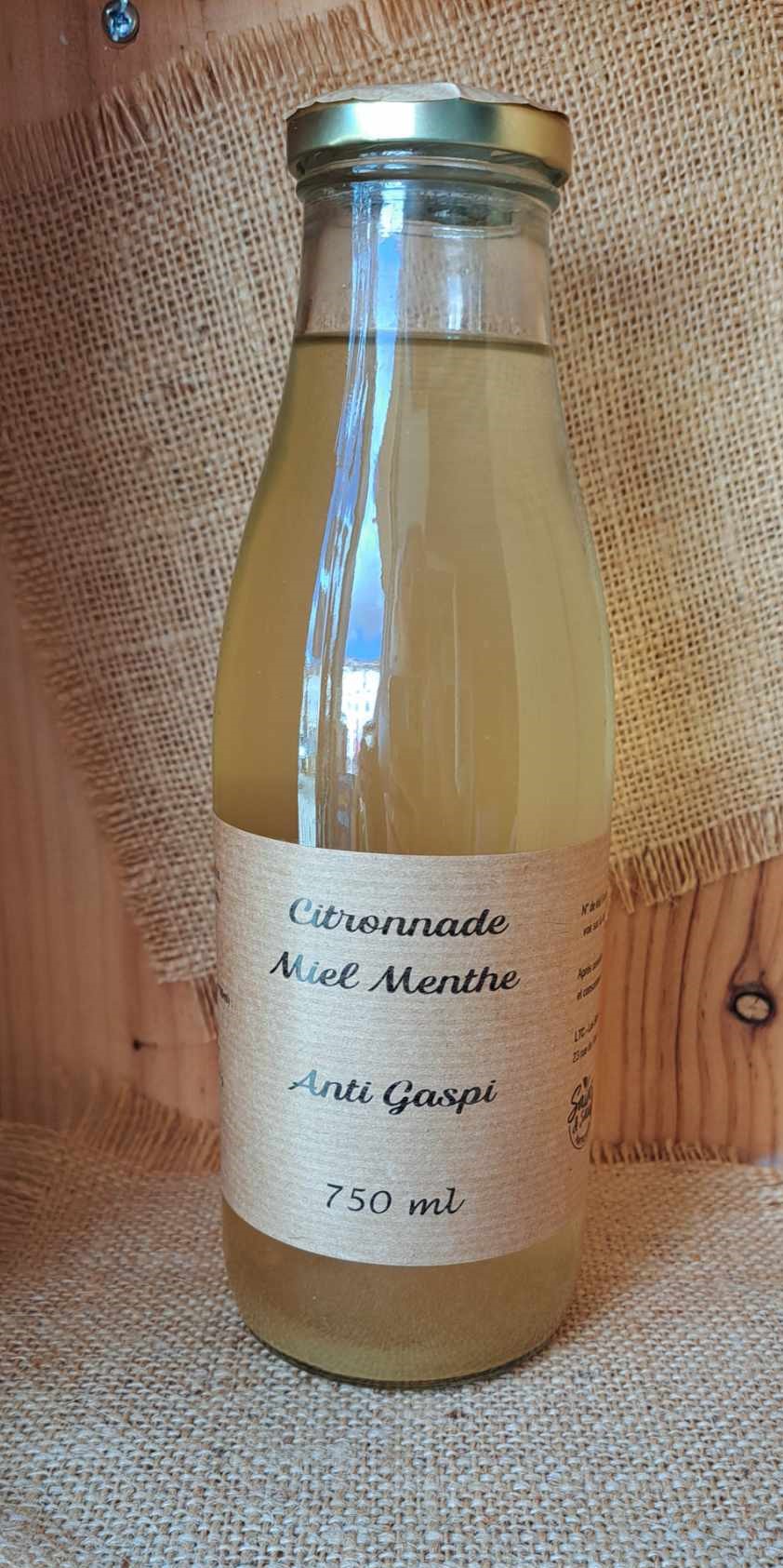 Citronnade Miel Menthe – 750 ml