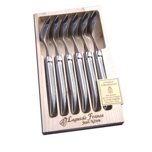 Coffret 6 cuillères de table en inox Laguiole Gastronome  La Fourmi – Jean Néron