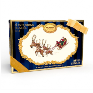 Coffret Rêves étoilés tisanes et thés boite 24 sachets