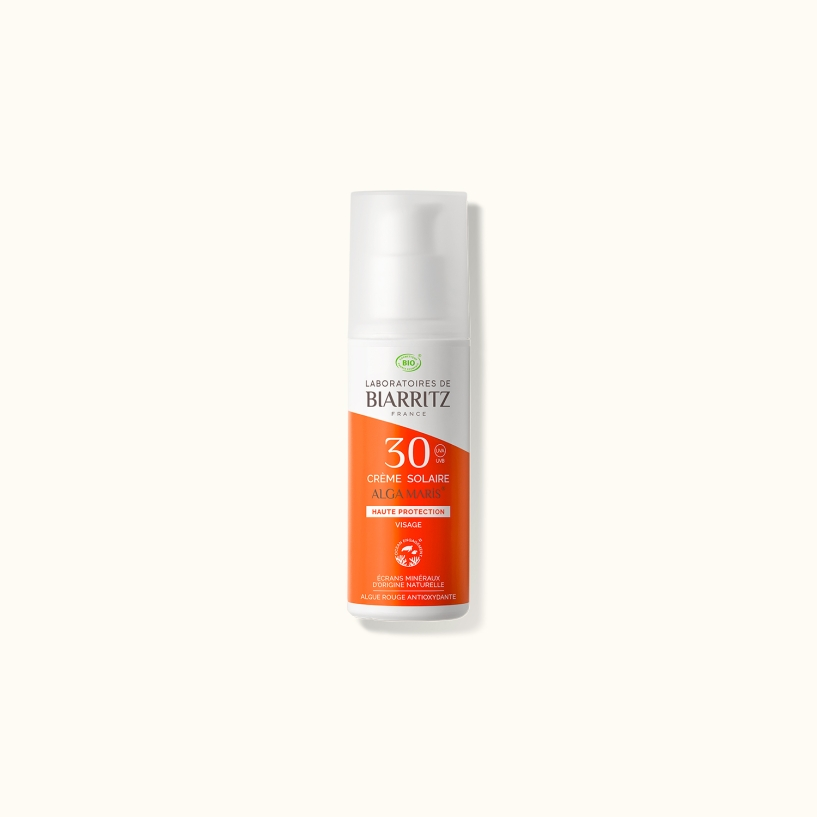 Crème solaire visage SPF30