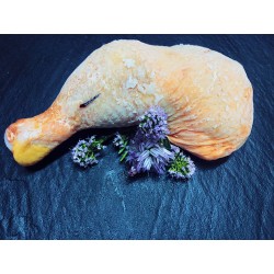 Cuisse de poulet par deux pièces
