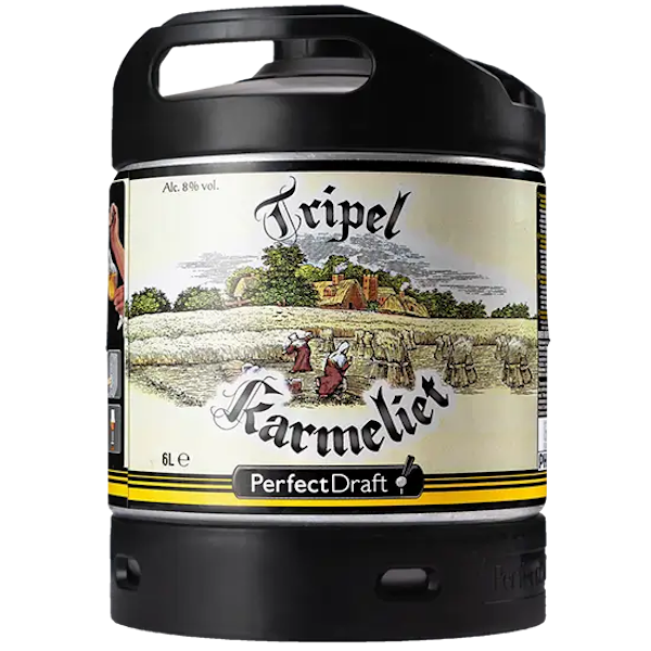 Fût Tripel Karmeliet – Bière Belge Blonde à 8 % 6L Perfectdraft – Consigne 5 € incluse