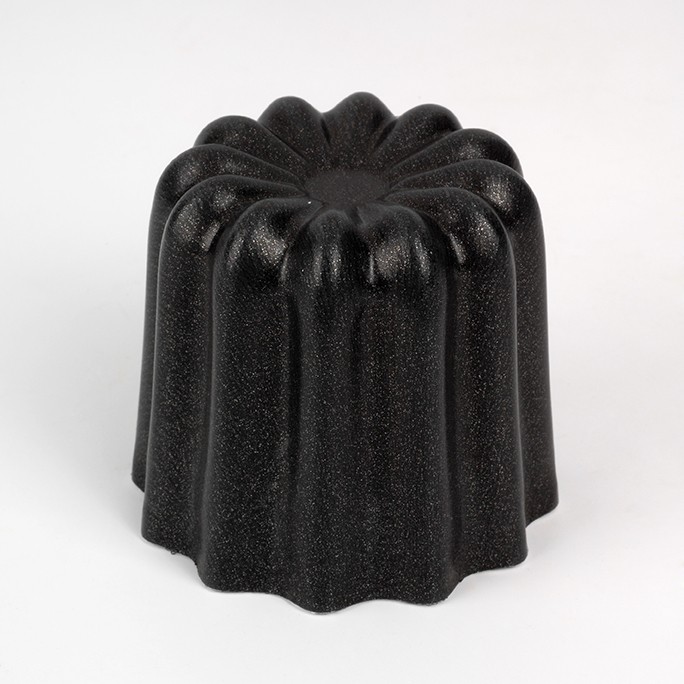 Moule à canelé en aluminium noir (50 mm)