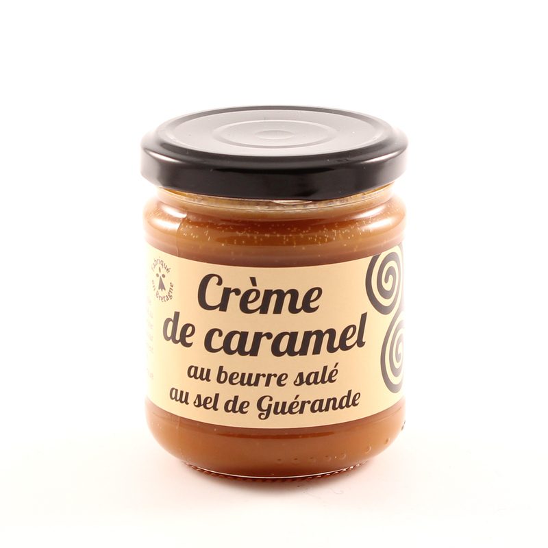 Crème de caramel au beurre salé au sel de Guérande