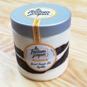 Glace – Yaourt Fermier Framboise – 600 ml