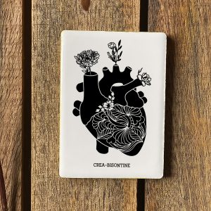 Magnet en céramique Coeur anatomique