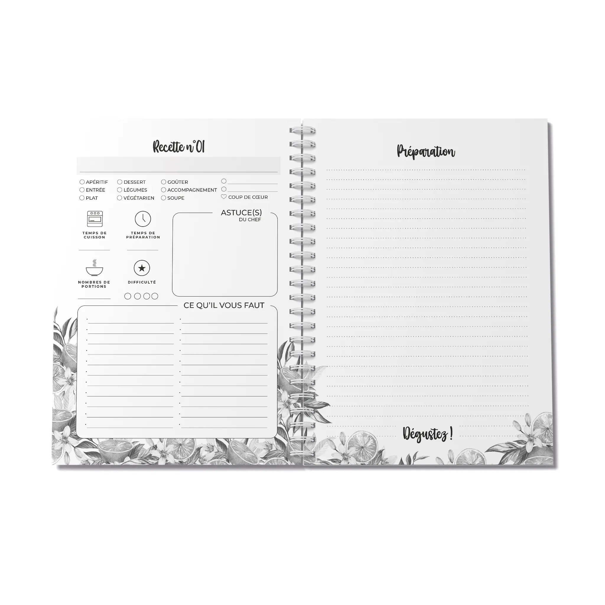 Carnet de recettes à remplir – Vitamines pastèque – Image 5