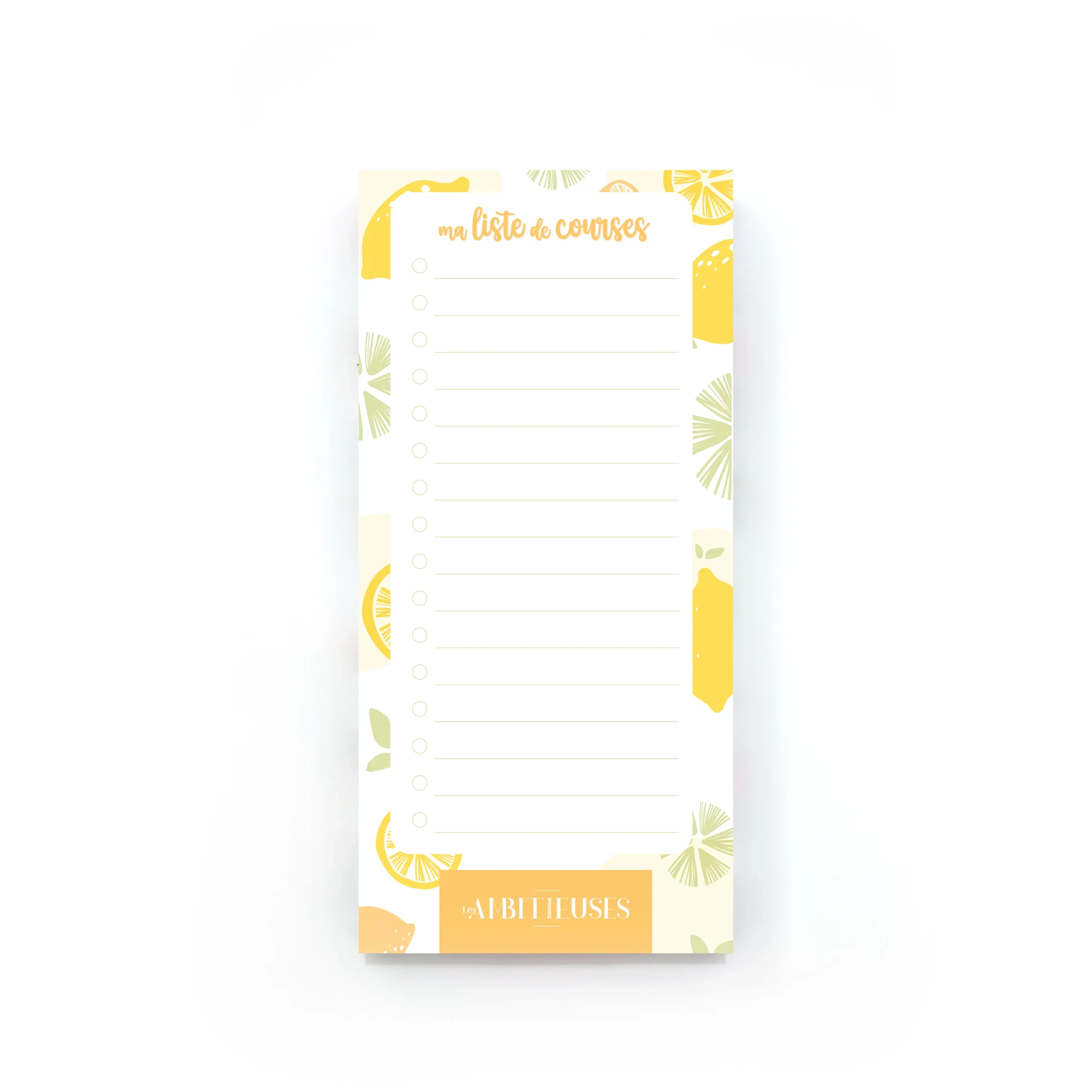 Liste de courses bloc – Vitamines citron – Image 2