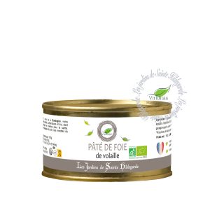 PATE DE FOIE DE VOLAILLE BIO 180G*