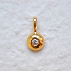 Pendentif solitaire Diamant