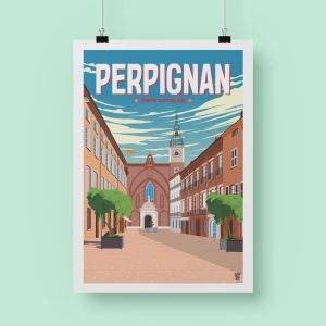 Affiche « Perpignan »