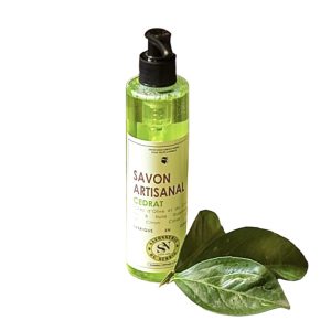 Savon liquide au cédrat Corse (gel douche)