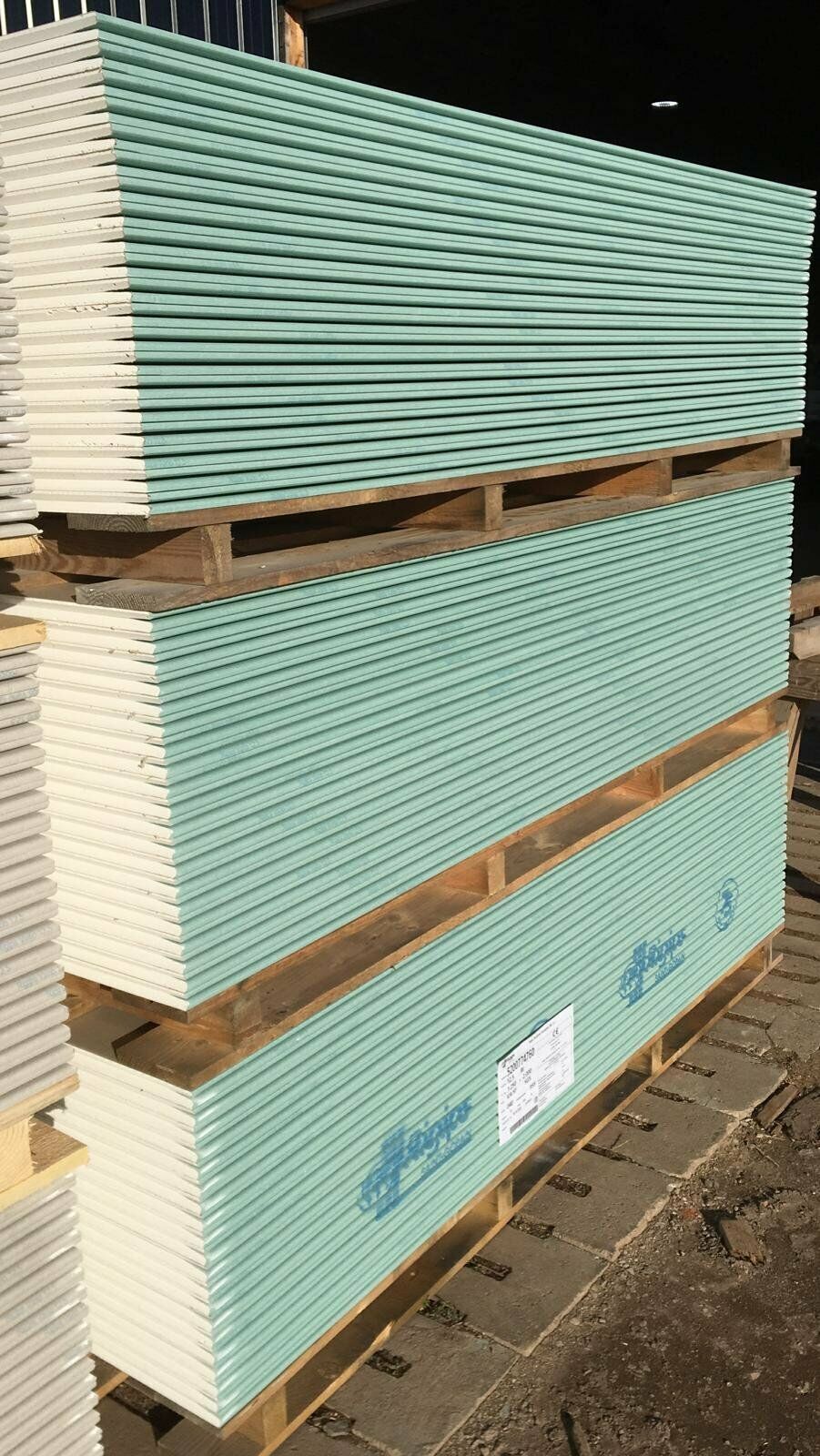 Plaque de plâtre 12,5 mm GKB panneau de cloison / Piece