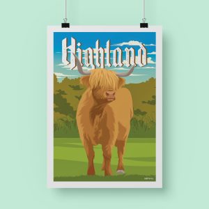 Affiche « L’Highland »