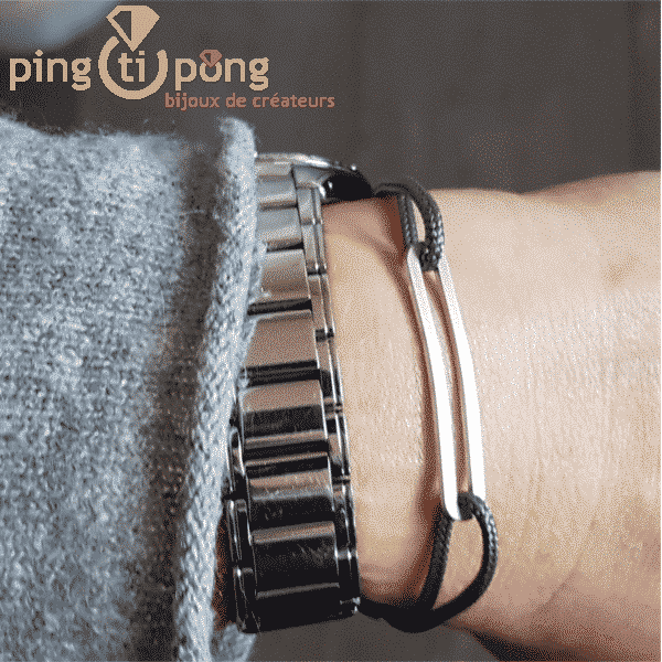 Bracelet en argent de la collection « FIGARO » By Olivier LAFOND – Image 4