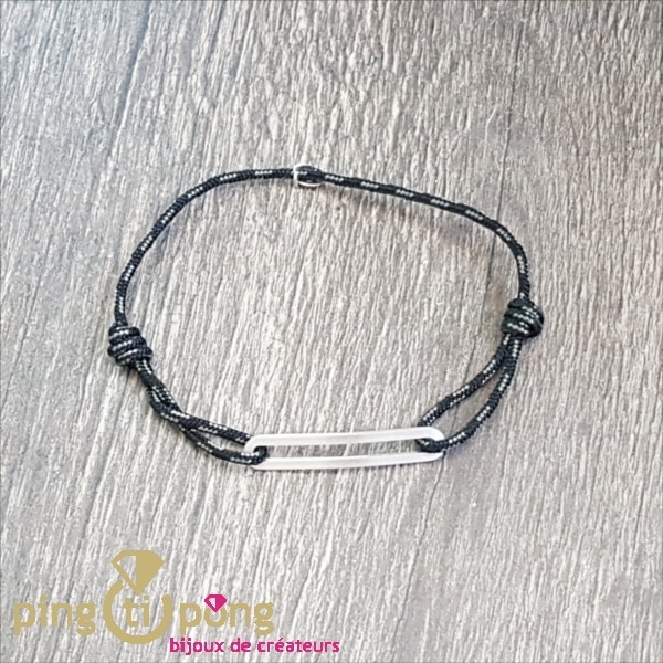 Bracelet en argent de la collection « FIGARO » By Olivier LAFOND
