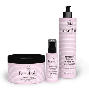 Gamme Figue de barbarie (shampoing + masque + serum) – RoseBaie Paris