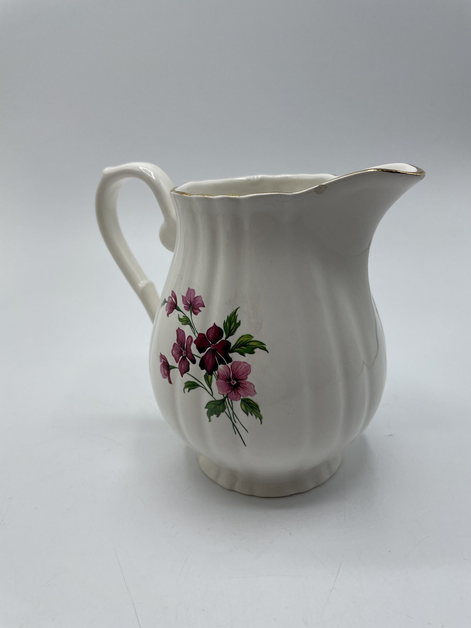 Service à thé vintage complet 30 pièces Salins France Briare – Image 4